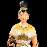 Buddha Stones Bodhisattva Nuwa Protection Resin Statue Home Decoration