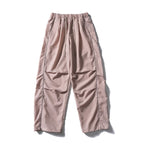 Pleated Quick-drying Reflective Strip Loose Drawstring Pants