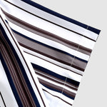Men's Casual Printed Striped Short Sleeve Shirt