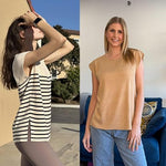 Zeagoo Short Sleeve Sweater Knit Going Out Sweater Tops