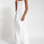 Zeagoo Women's Casual Loose Sleeveless Spaghetti Side Split Maxi Dress