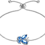 Sapphire Butterfly Bracelet