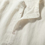 Retro Stand-up Collar Breathable Drape T-shirt