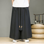 Loose Casual Strappy Straight Trousers