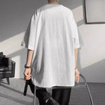 Drapey Loose Cotton Linen T-shirt