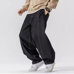 Retro Loose Straight Wide-leg Pants