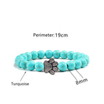 Buddha Stones “Save A Dog” Stone Bracelet