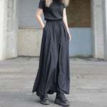 High Waist Long Loose Casual Skirt