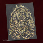 Buddha Stones 12 Chinese Zodiac Blessing Wealth Fortune Phone Sticker