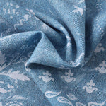 Men's Floral Print Buttoned Casual Short Sleeve Shirt