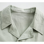 Boxy-fit Cotton Utility Short-sleeve Cotton Shirt