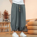 Lantern Loose Casual Cropped Pants