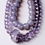 Buddha Stones Natural Amethyst Crystal Meditation Healing Bracelet