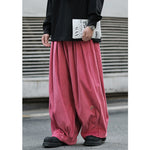 Japanese Embroidered Oversized Corduroy Pants