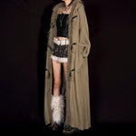 American Loose Wool Knitted Cardigan