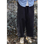 Loose-fitting Wide-leg Casual Straight-leg Pants