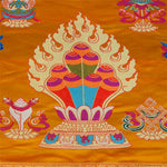 Buddha Stones Prayer Altar Mat Healing Meditation 8 Auspicious Symbols Mat