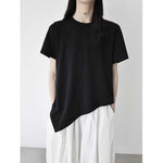 Women's Casual Loose Round Neck T-shirt