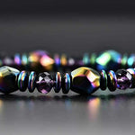 Buddha Stones Rainbow Hematite Wellness Bracelet