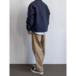 Japanese Retro Loose Casual Collared Coach Jacket