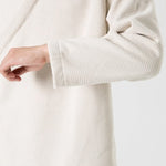 Thickened Diagonal-front Loose-fitting Belted Jacket