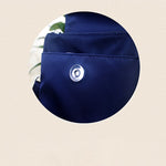 Buddha Stones Waterproof Handmade Embroidered Lotus Flowers Crossbody Bag Shoulder Bag Cellphone Bag