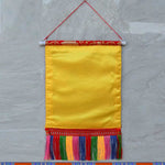 Buddha Stones Feng Shui Kirin Spiritual Colorful Tassel Wall Art