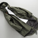 Retro Loose-fitting Mid-length Hooded Trench Coat