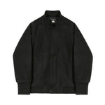 Stand Collar Wool Loose Jacket