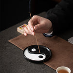 Buddha Stones Yin Yang Zen Balance Incense Holder