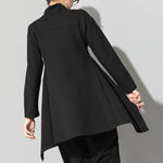 Irregular Loose Swallowtail Long-Sleeve T-Shirt