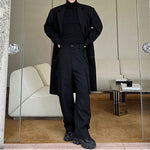 Deconstructed Multi-zip Detachable Trench Coat