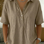 Willow | Blouse with Collar and Button