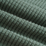 Men's waffle solid color wool texture two-piece set