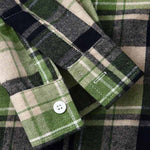 Men's casual plaid thin hooded jacket
