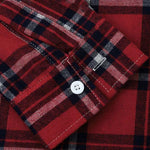 Men's casual plaid thin hooded jacket