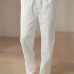 Straight Leg Linen Pants