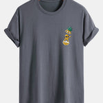 Regular Fit Cool Pineapple Boy Print Cotton T-Shirt