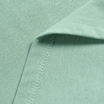 Men's solid color cotton basic round neck short-sleeved T-shirt