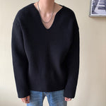 Winter V-neck Pullover Sweater