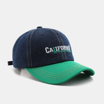 California Embroidery Denim Cotton Baseball Cap