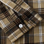 Men's Classic Plaid Hooded Thin Jacket