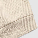 Men's Textured Vintage Jacquard Crewneck Sweatshirt