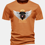 Regular Fit Orella Memorial Print Cotton T-Shirt