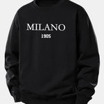 Milano Print Relax Fit Sweatshirt