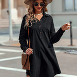 Zeagoo Women's Cotton Shirt Dress