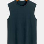 Solid Color Cotton Tank Top