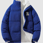 Men's Double-sided Corduroy Puffer Cotton Jacket