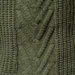 Men's solid color half turtleneck casual jacquard sweater