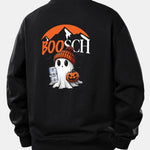 BOOSCH Beer Ghost Print Relax Fit Sweatshirt